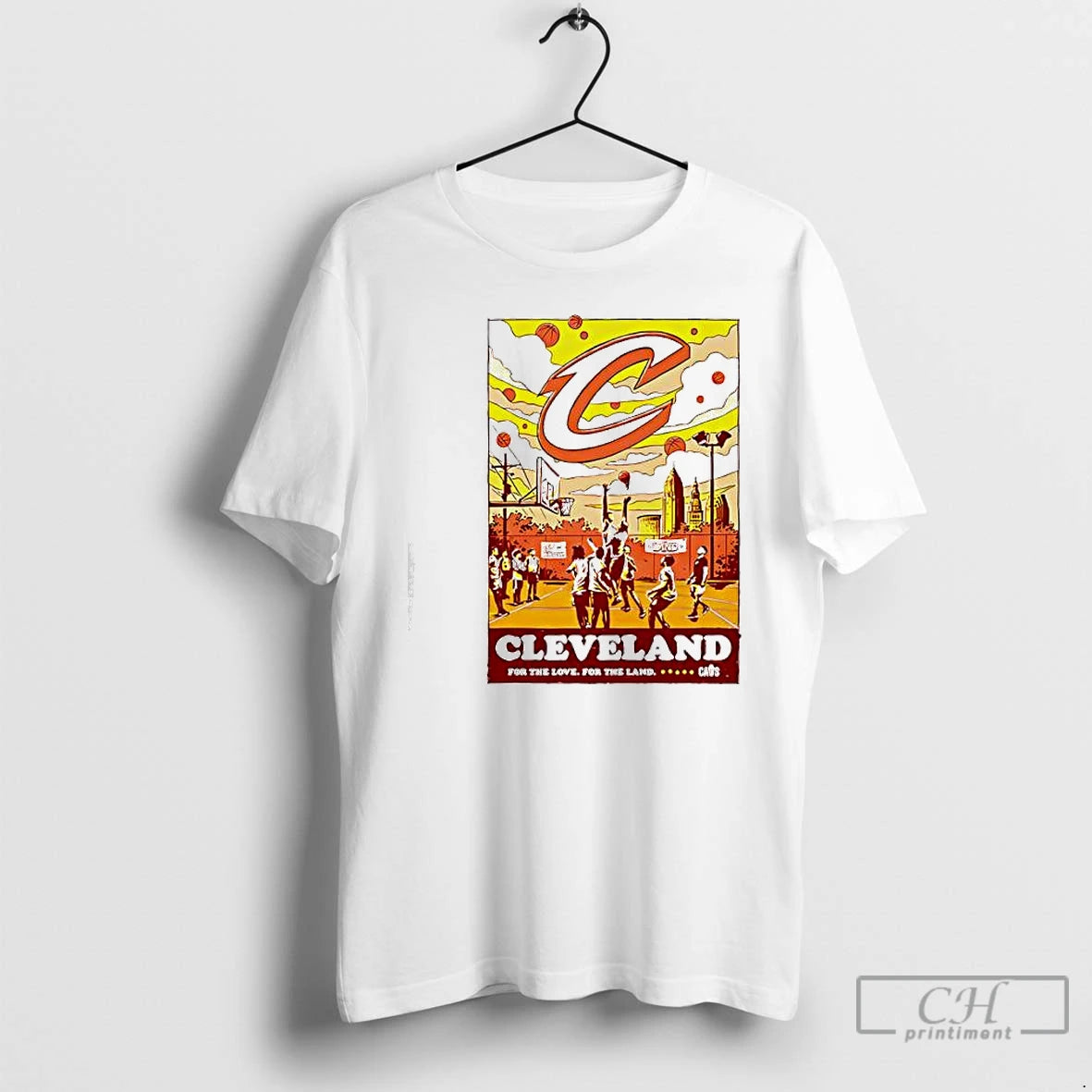 Classic Cleveland Cavaliers For The Love For The Land Graphic T-Shirts, Hoodie, Sweatshirt | CiraTrend.com