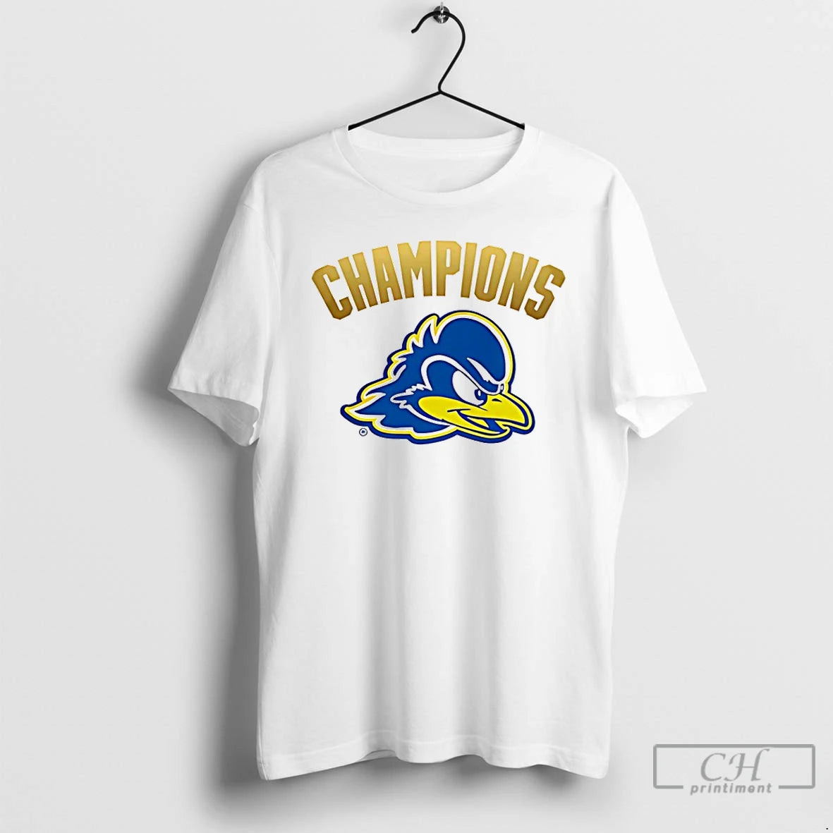 Classic Delaware Fightin Blue Hens Football 68 Ventures Bowl Champions 2025 Logo T Shirts Sweater Hoodie, Sweatshirt