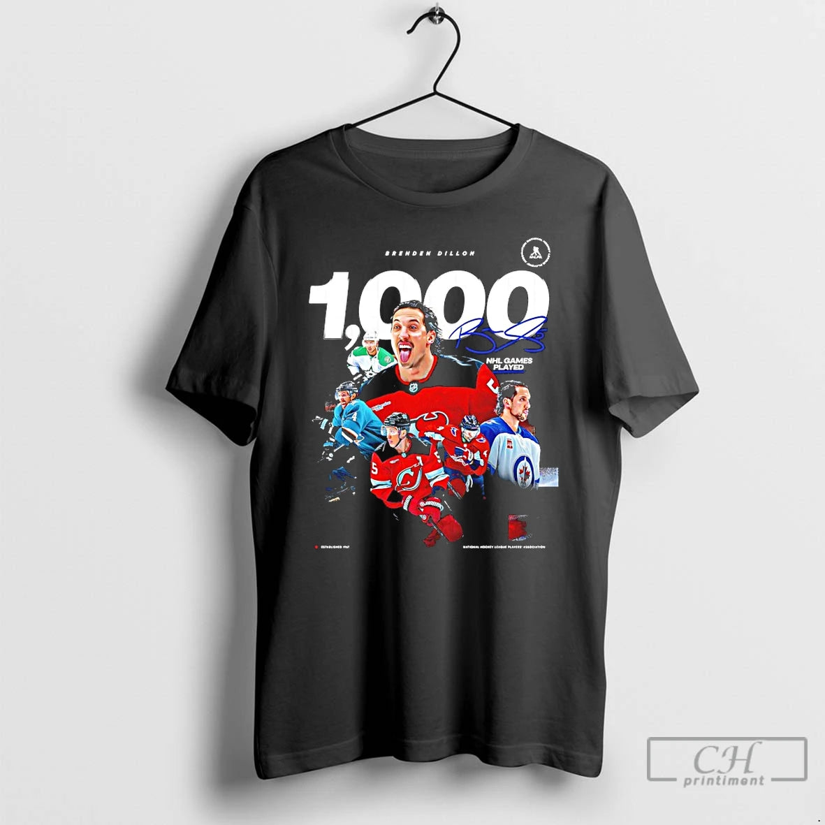 Classic Devils Brenden Dillon 1000 Nhl Career Games Played Signature T-Shirts, Hoodie, Sweatshirt | CiraTrend.com