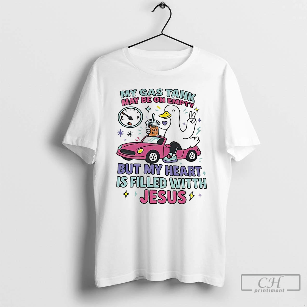 Classic Duck My Has Tank May Be On Empty But My Heart Is Filled With T-Shirts, Hoodie, Sweatshirt | CiraTrend.com
