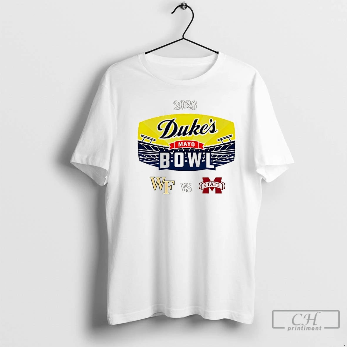 Classic Dukes Mayo Bowl 2025 Wake Forest Vs Mississippi State Christmas T-Shirts, Hoodie, Sweatshirt | CiraTrend.com