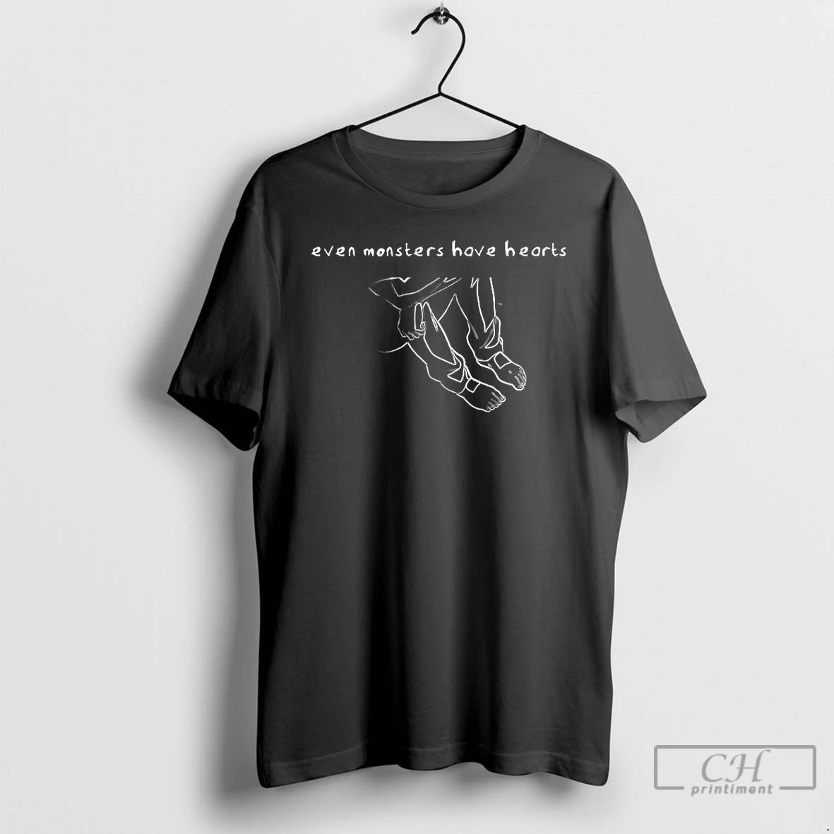 Classic Even Monsters Have Hearts T-Shirts, Hoodie, Sweatshirt | CiraTrend.com