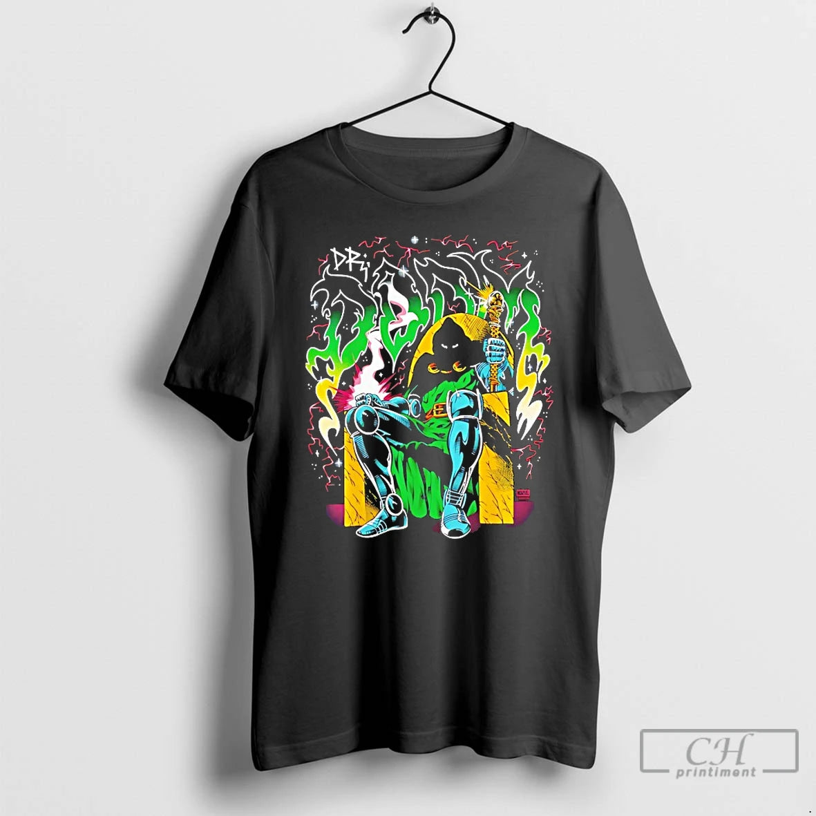 Classic Fantastic Four Dr Doom Metal T-Shirts, Hoodie, Sweatshirt | CiraTrend.com