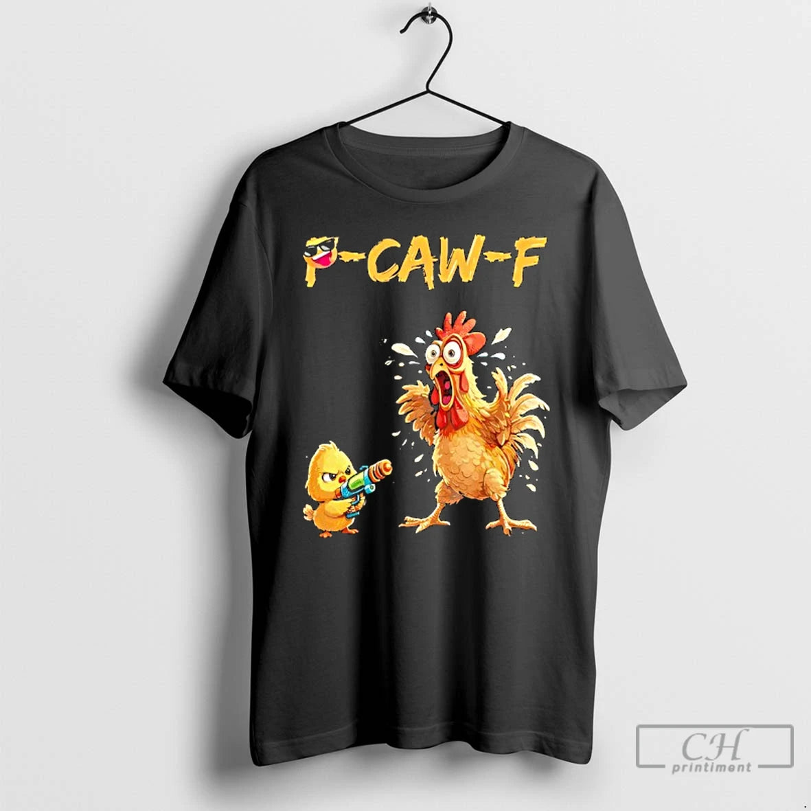 Classic Funny Rooster Caw F Chicken T-Shirts, Hoodie, Sweatshirt | CiraTrend.com