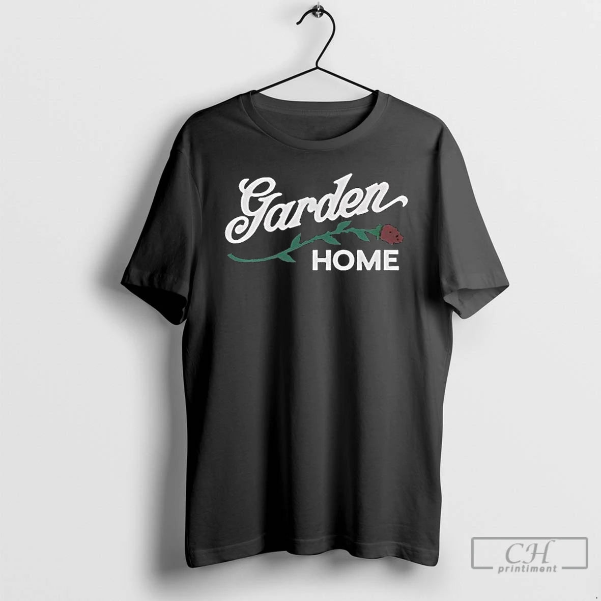 Classic Garden Home Rose Long Sleve T Shirts Hoodie Longsleeve