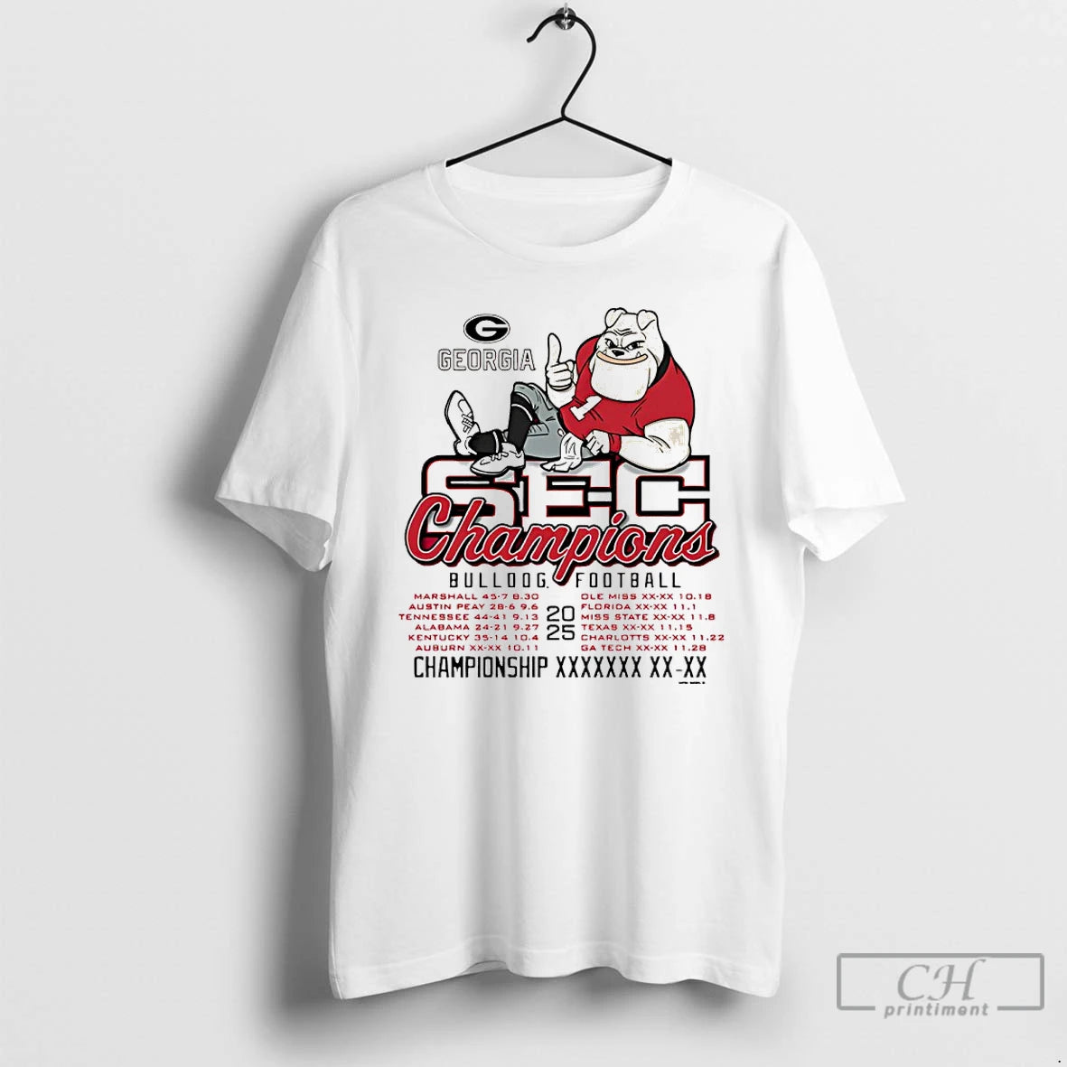 Classic Georgia Bulldogs 2025 Sec Football Champions Recap T-Shirts, Hoodie, Sweatshirt | CiraTrend.com