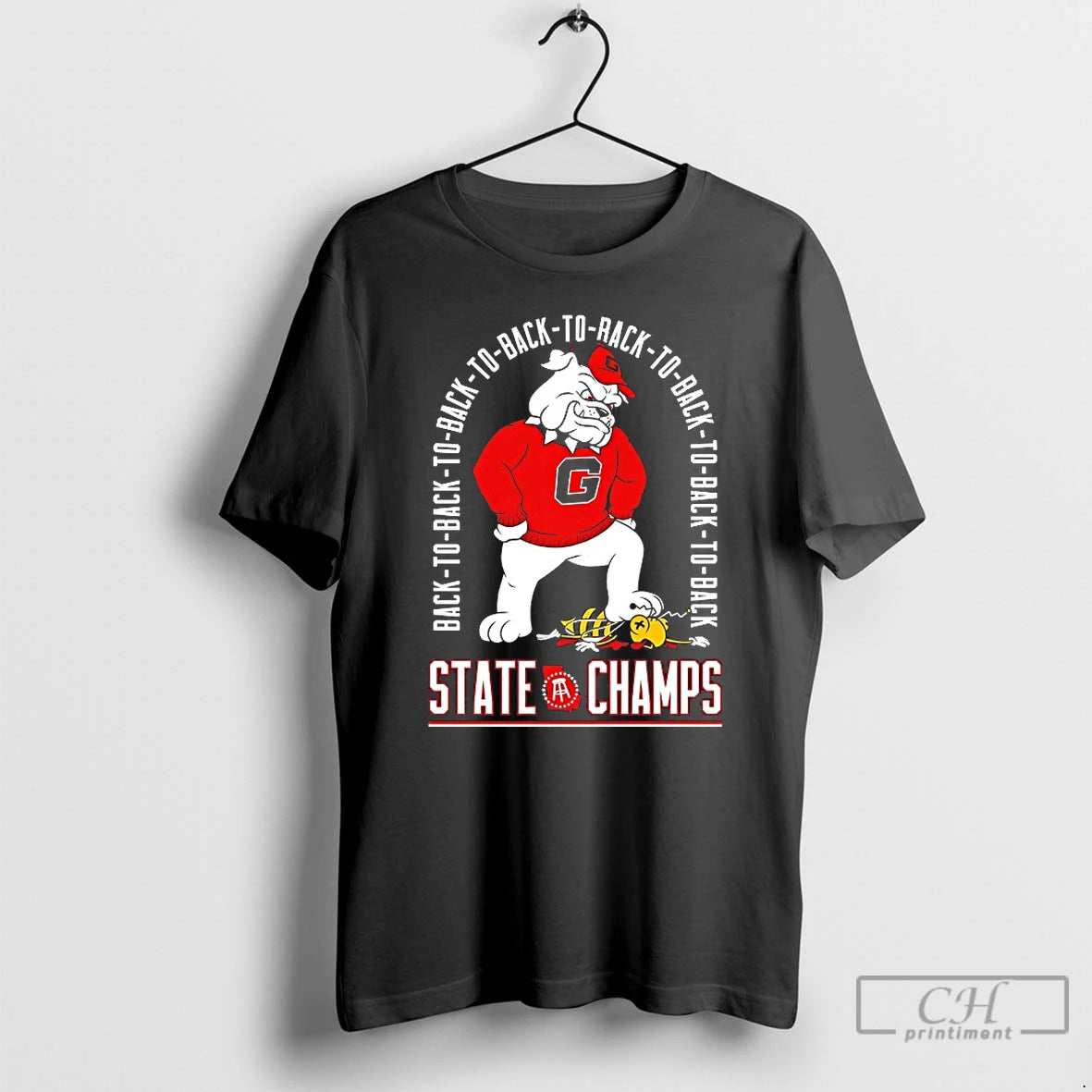 Classic Georgia Bulldogs Eight Time State Champs T-Shirts, Hoodie, Sweatshirt | CiraTrend.com