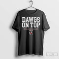 Classic Georgia Football 2025 Cfp Dawgs On Top Slogan T-Shirts, Hoodie, Sweatshirt | CiraTrend.com