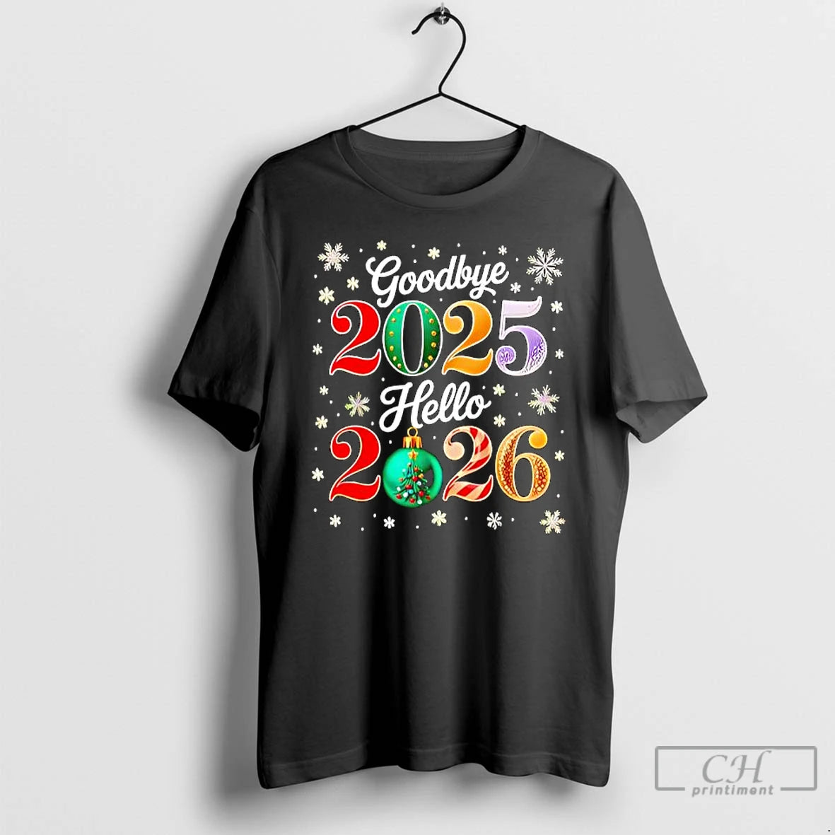 Classic Goodbye 2025 Hello 2026 Happy New Years Eve Christmas T-Shirts, Hoodie, Sweatshirt | CiraTrend.com