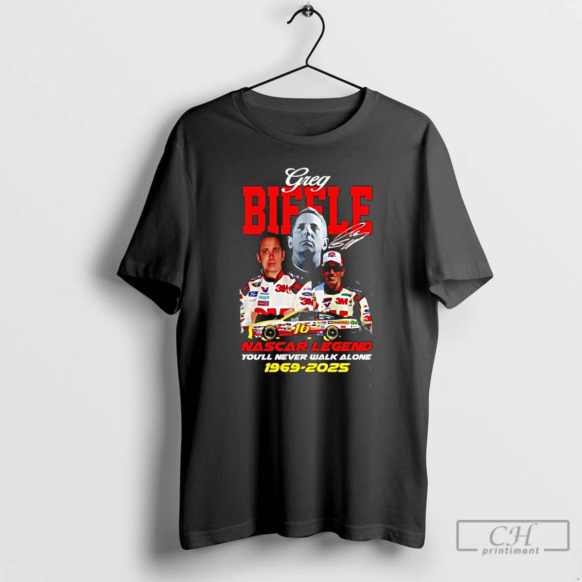 Classic Greg Biffle Nascar Legend Youll Never Walk Alone 1960 2025 T-Shirts, Hoodie, Sweatshirt | CiraTrend.com
