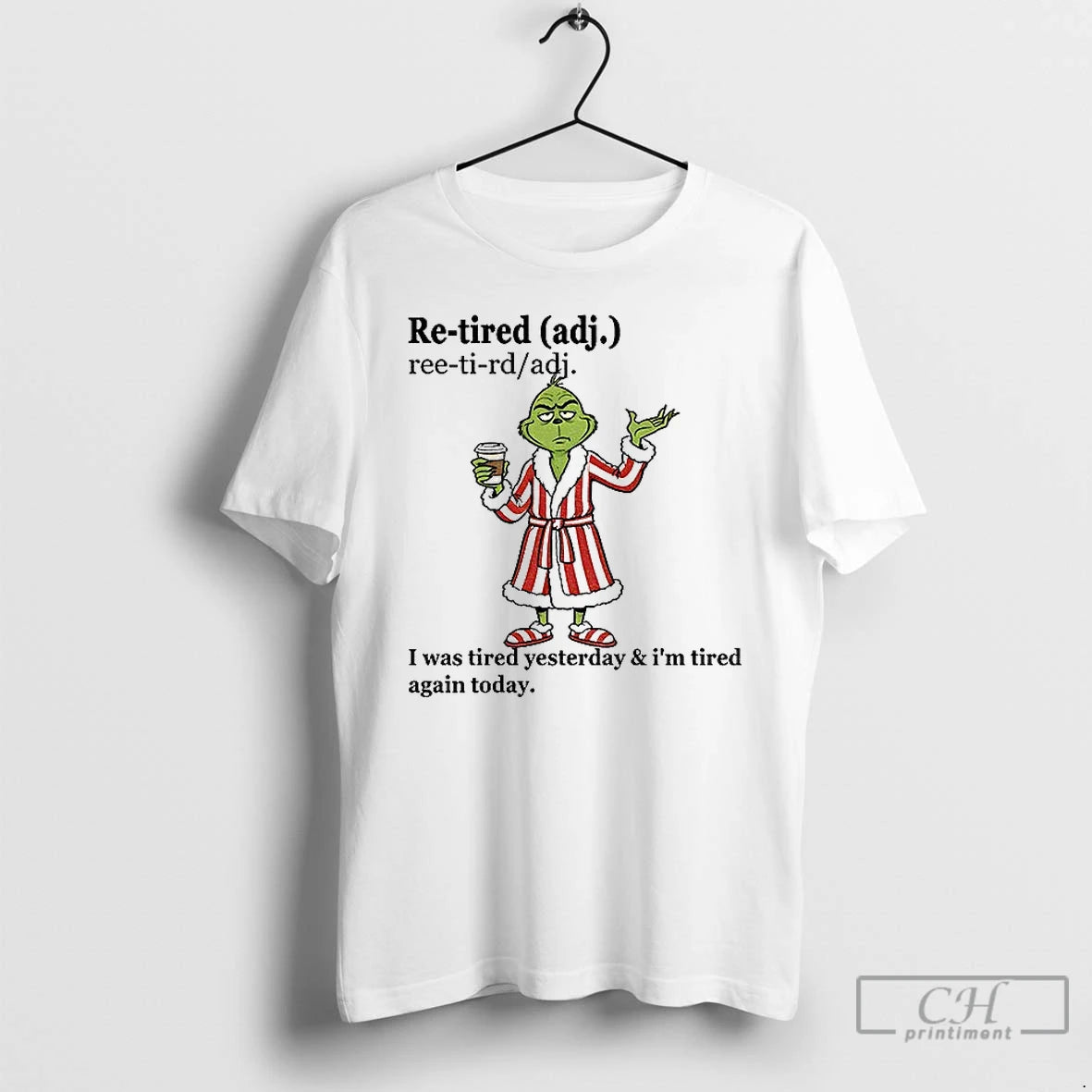Classic Grinch I Was Tired Yesterday And Im Tired Again Today Christmas T Shirts Sweater Hoodie, Sweatshirt | CiraTrend.com