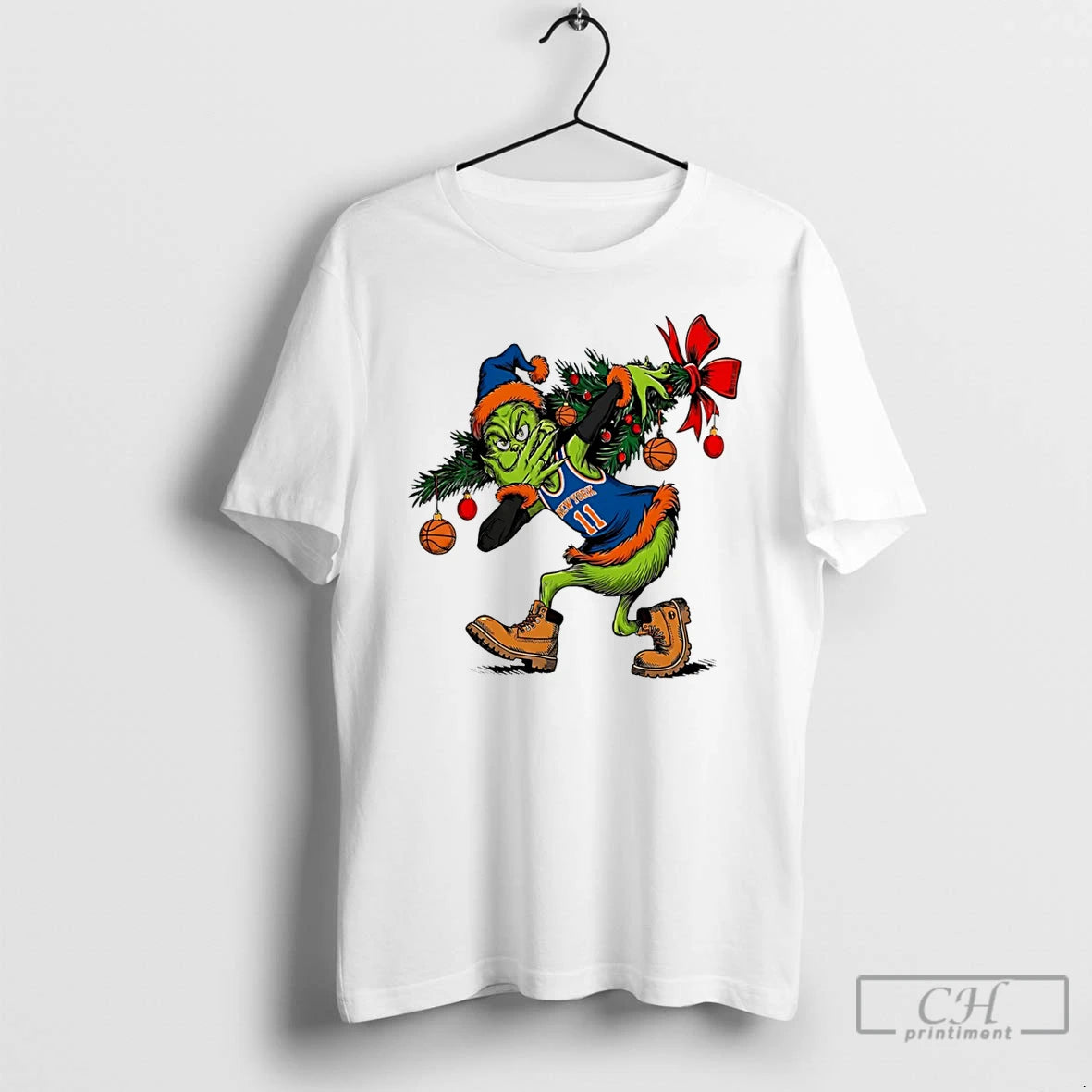 Classic Grinch New York Knicks Holiday Heist Christmas