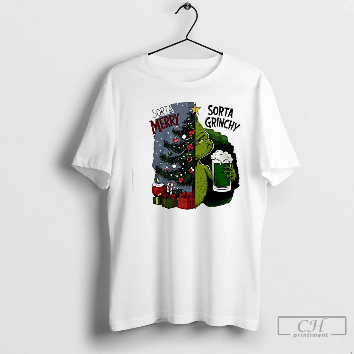 Classic Grinch Sorta Merry Sorta Grinchy Christmas Holiday T-Shirts, Hoodie, Sweatshirt | CiraTrend.com