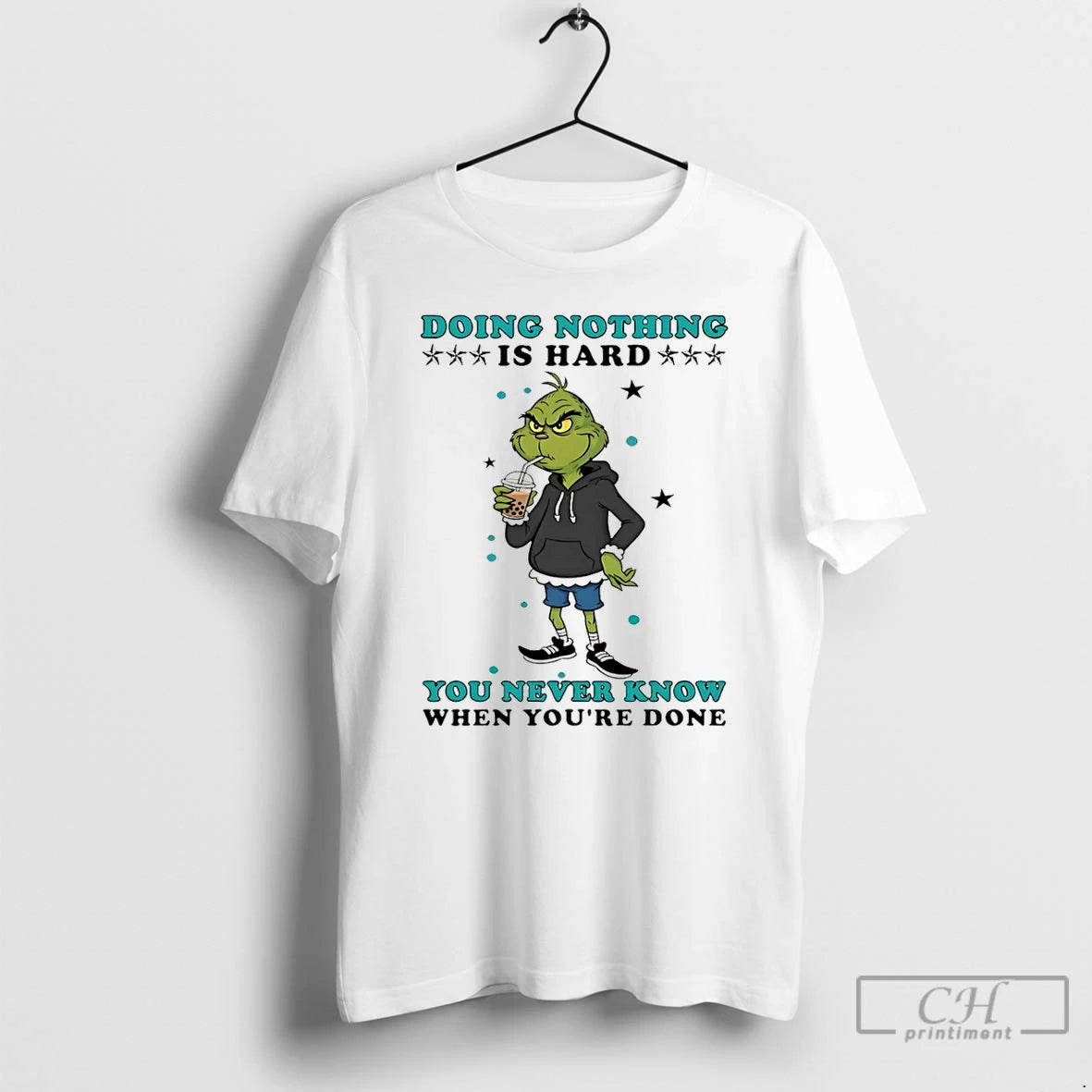 Classic Grinch Doing Nothing Is Hard You Never Know When Youre Done T Shirts Sweater Hoodie, Sweatshirt | CiraTrend.com