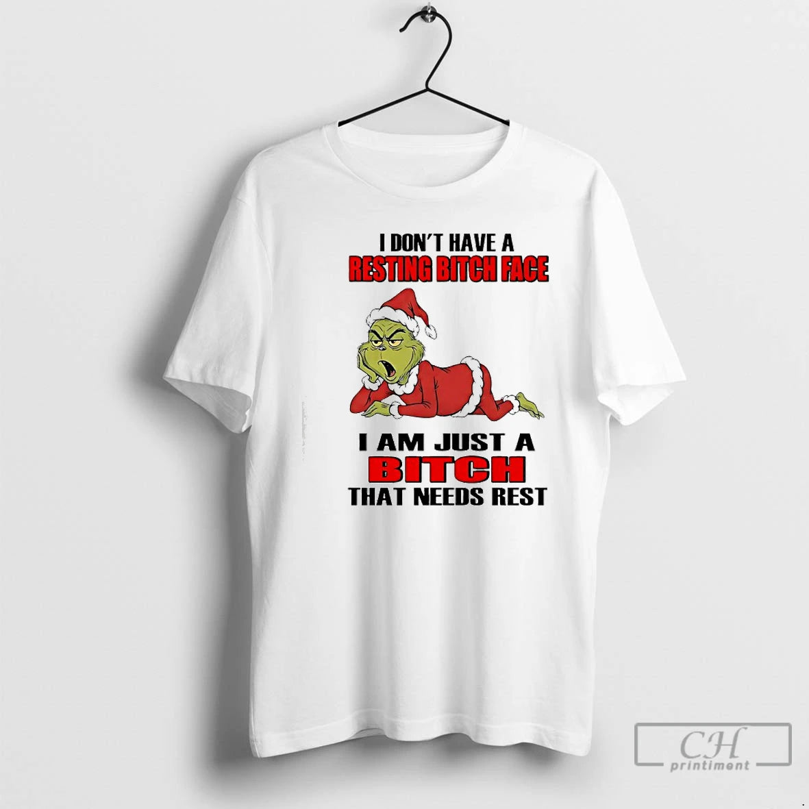 Classic Grinch I Dont Have A Resting Bitch Face I Am Just A Bitch That T-Shirts, Hoodie, Sweatshirt | CiraTrend.com