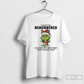Classic Grinch I Wont Be Remembered As Someone Who Kept Their Mouth Shut T Shirts Hoodie, Sweatshirt | CiraTrend.com