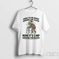 Classic Grinch Used To Be Rock Around The Clock Now Its Limp Around The Block T-Shirts, Hoodie, Sweatshirt | CiraTrend.com