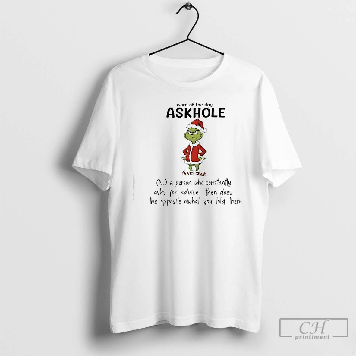 Classic Grinch Word Of The Day Askhole T-Shirts, Hoodie, Sweatshirt | CiraTrend.com