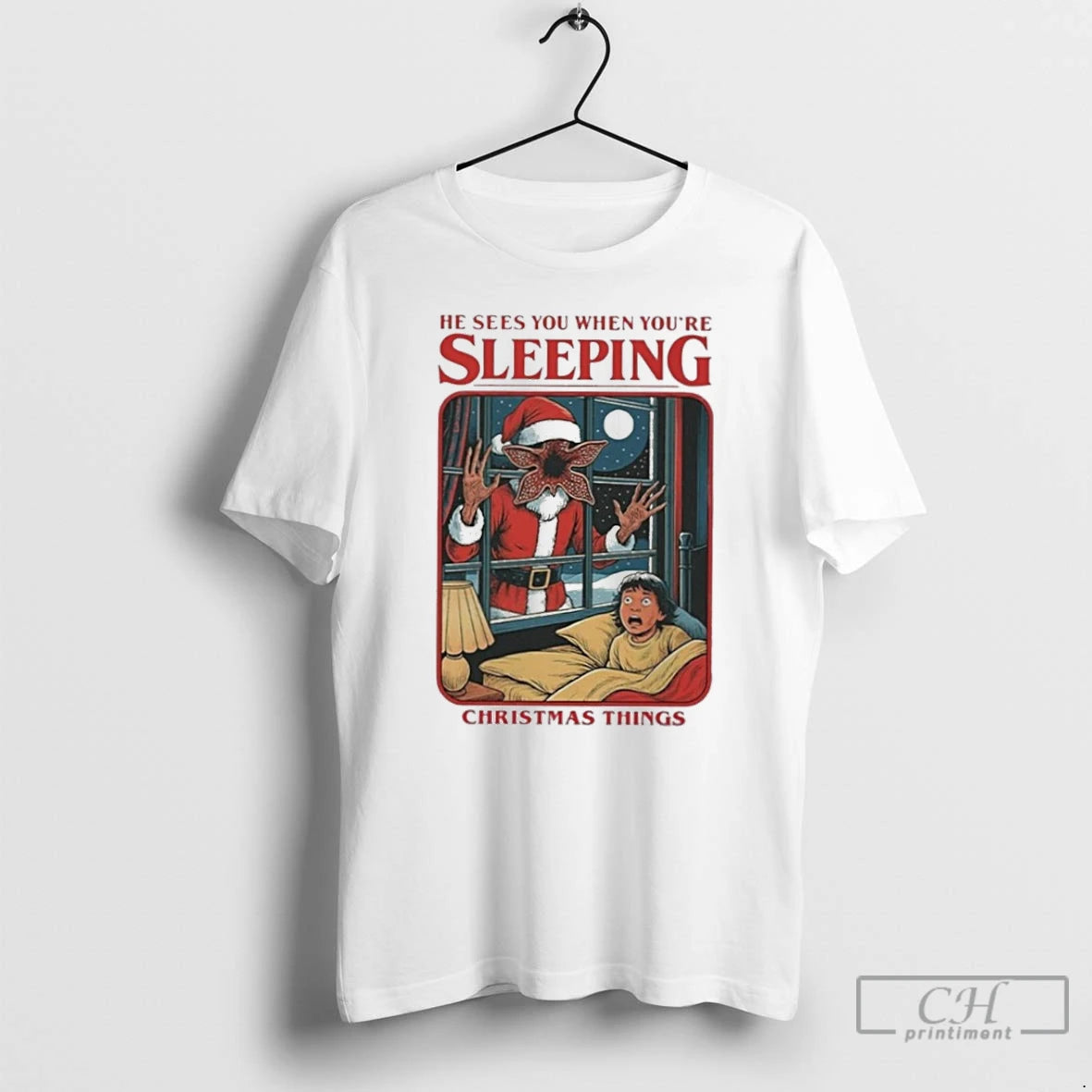 Classic He Sees You When You Are Sleeping Christmas Things T-Shirts, Hoodie, Sweatshirt | CiraTrend.com