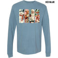 Classic Holiday Icons Long Sleeve Comfort Colors T-Shirt 'NLB' Hoodie, Sweatshirt | CiraTrend.com