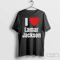 Classic I Heart Lamar Jackson T-Shirts, Hoodie, Sweatshirt | CiraTrend.com