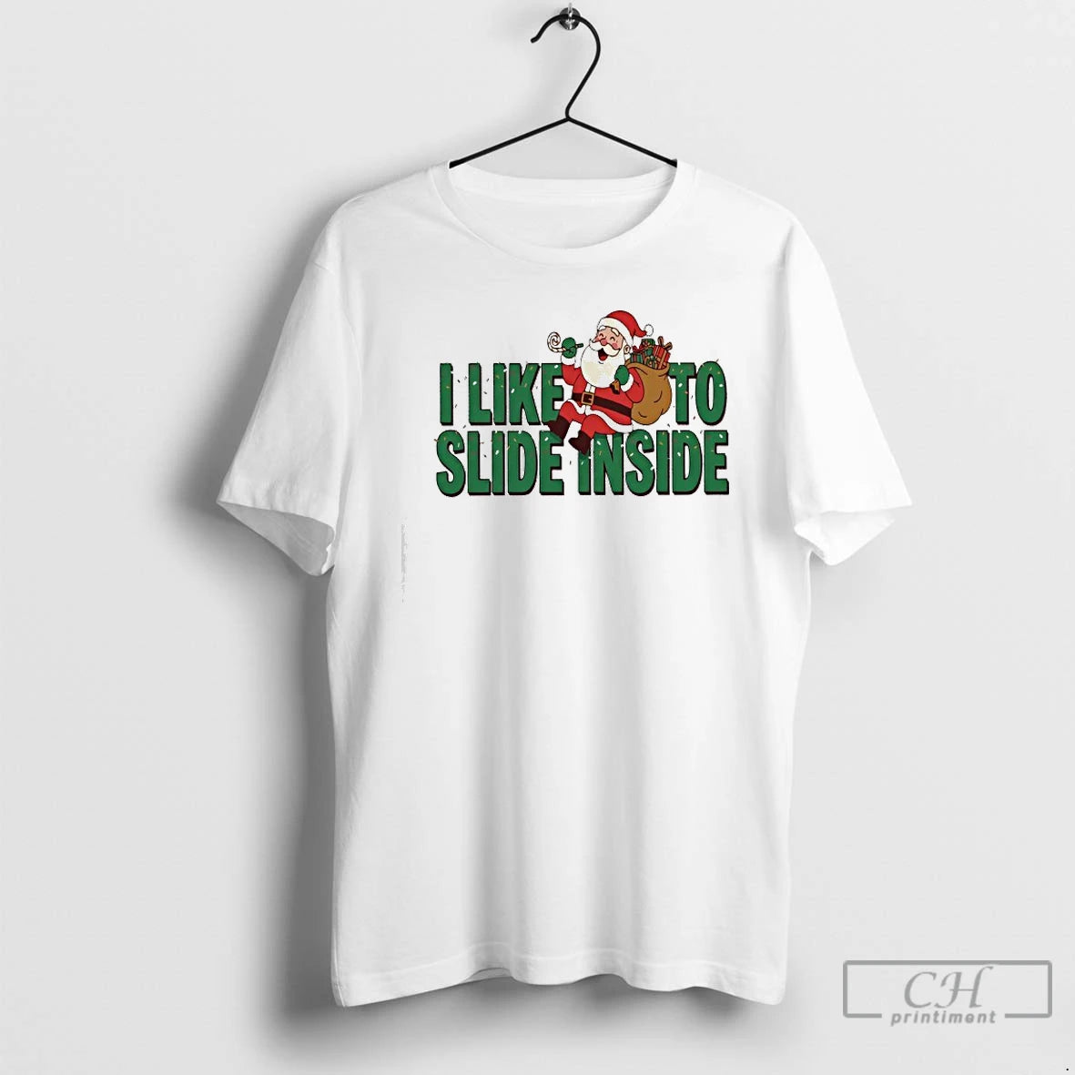 Classic I Like To Slide Inside Funny Santa Slaus Christmas T-Shirts, Hoodie, Sweatshirt | CiraTrend.com