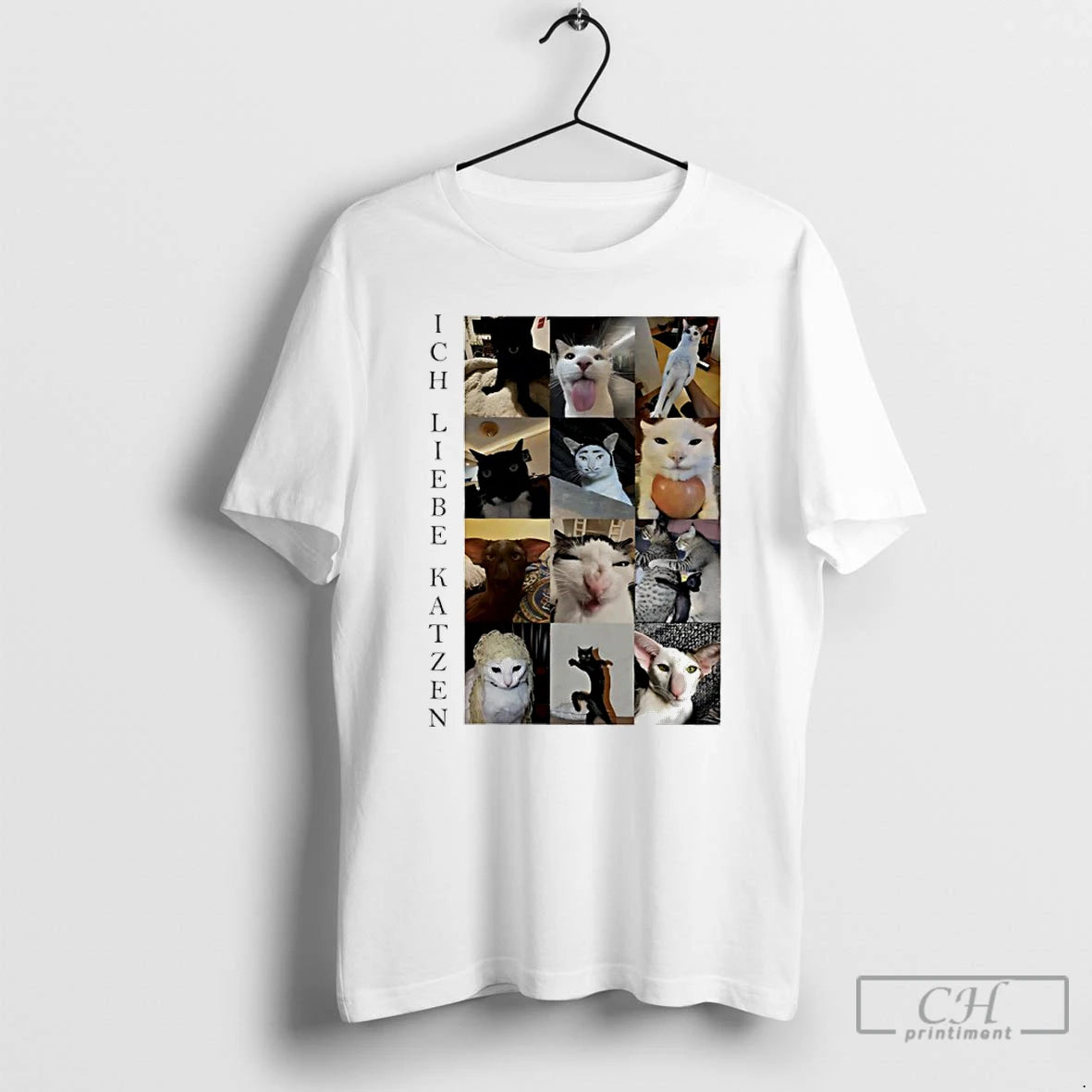 Classic Ich Liebe Katzen T-Shirts, Hoodie, Sweatshirt | CiraTrend.com