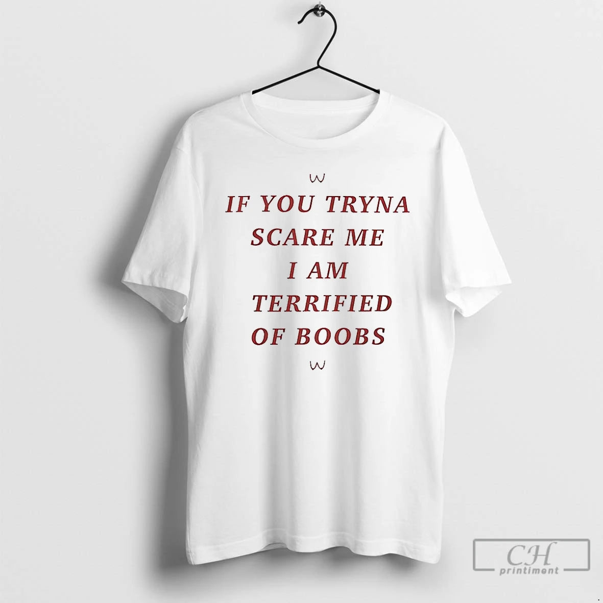 Classic If You Tryna Scare Me I Am Terrified Of Boobs Meme T Shirts Sweater Hoodie, Sweatshirt | CiraTrend.com
