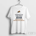 Classic Im Blessed To Be A Follower Of Jesus And A Fan Of The Montana T-Shirts, Hoodie, Sweatshirt | CiraTrend.com