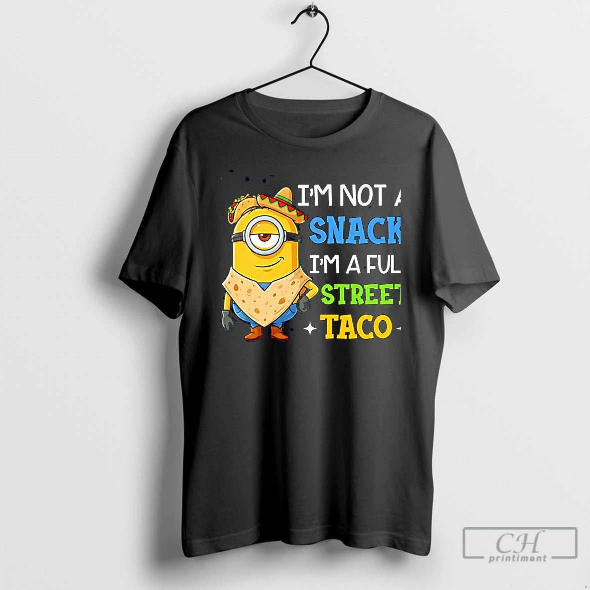 Classic Im Not A Snack Im A Full Street Taco Minion Christmas T Shirts Sweater Hoodie, Sweatshirt | CiraTrend.com