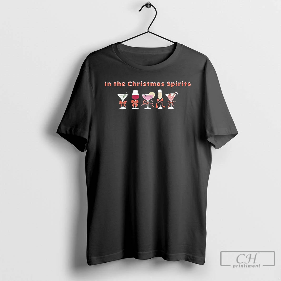Classic In The Christmas Spirits Alcohol T-Shirts, Hoodie, Sweatshirt | CiraTrend.com