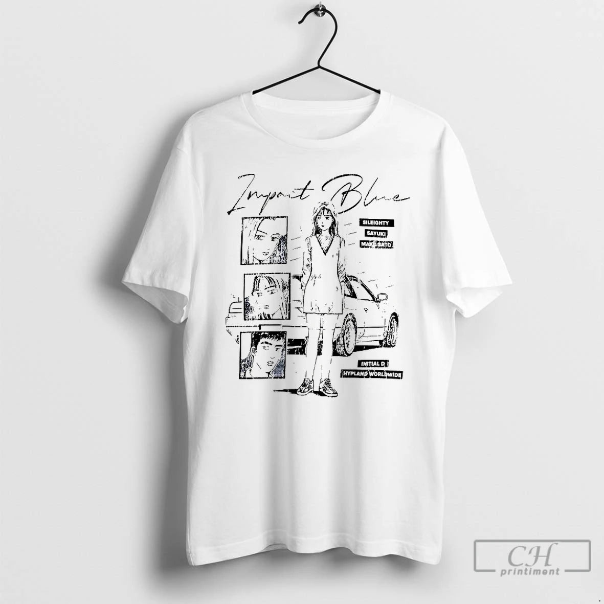 Classic Initial D Impact Blue Sileighty Mako Sato Sayuki Anime T-Shirts, Hoodie, Sweatshirt | CiraTrend.com