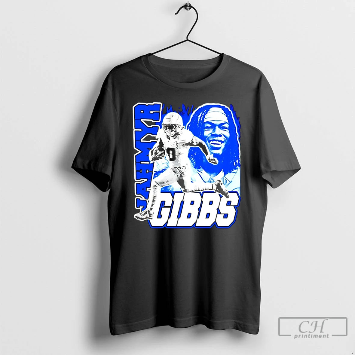 Classic Jahmyr Gibbs Detroit Lions Dreams Graphic T-Shirts, Hoodie, Sweatshirt | CiraTrend.com