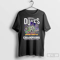 Classic James Madison Dukes Sun Belt Champions 2025 Mascot T-Shirts, Hoodie, Sweatshirt | CiraTrend.com