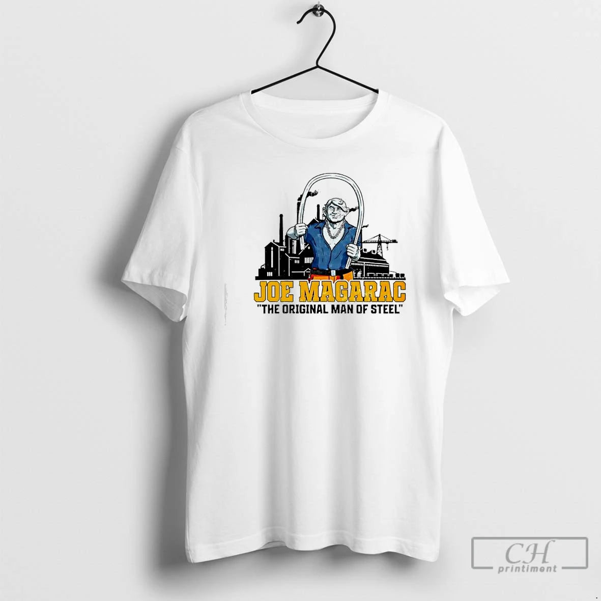 Classic Joe Magarac The Man Of Steel Graphic T-Shirts, Hoodie, Sweatshirt | CiraTrend.com