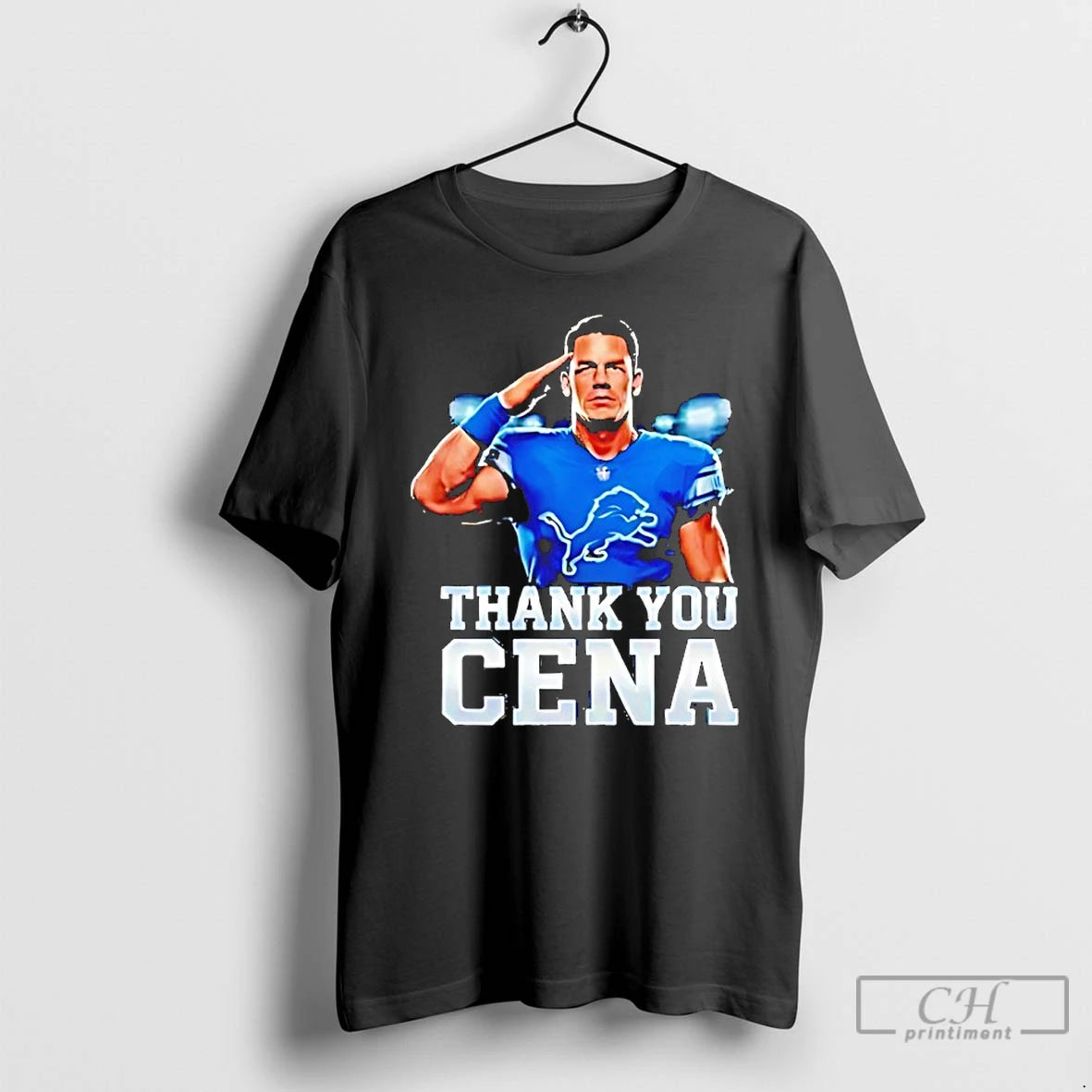 Classic John Cena X Detroit Lions Thank You Cena T-Shirts, Hoodie, Sweatshirt | CiraTrend.com