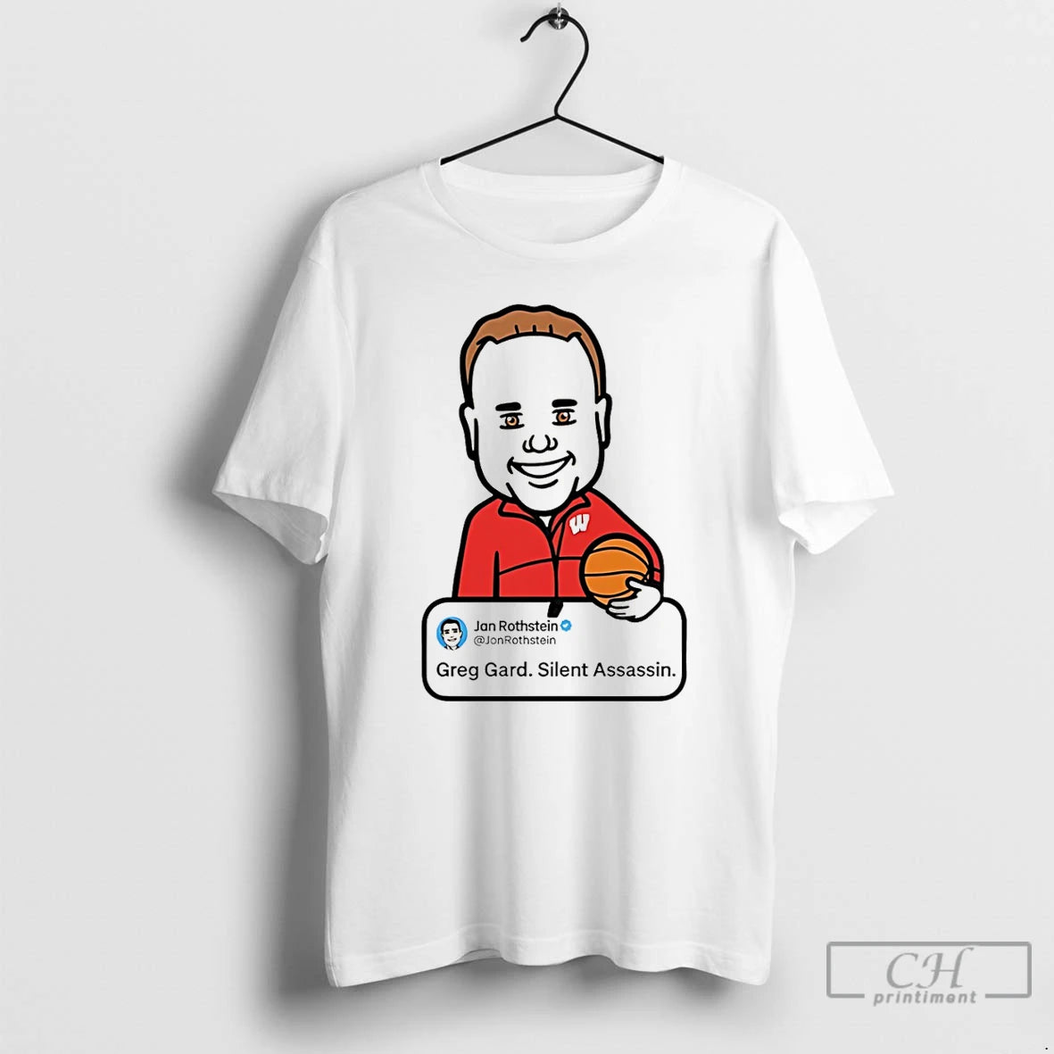 Classic Jon Rothstein Greg Gard Silent Assassin T-Shirts, Hoodie, Sweatshirt | CiraTrend.com