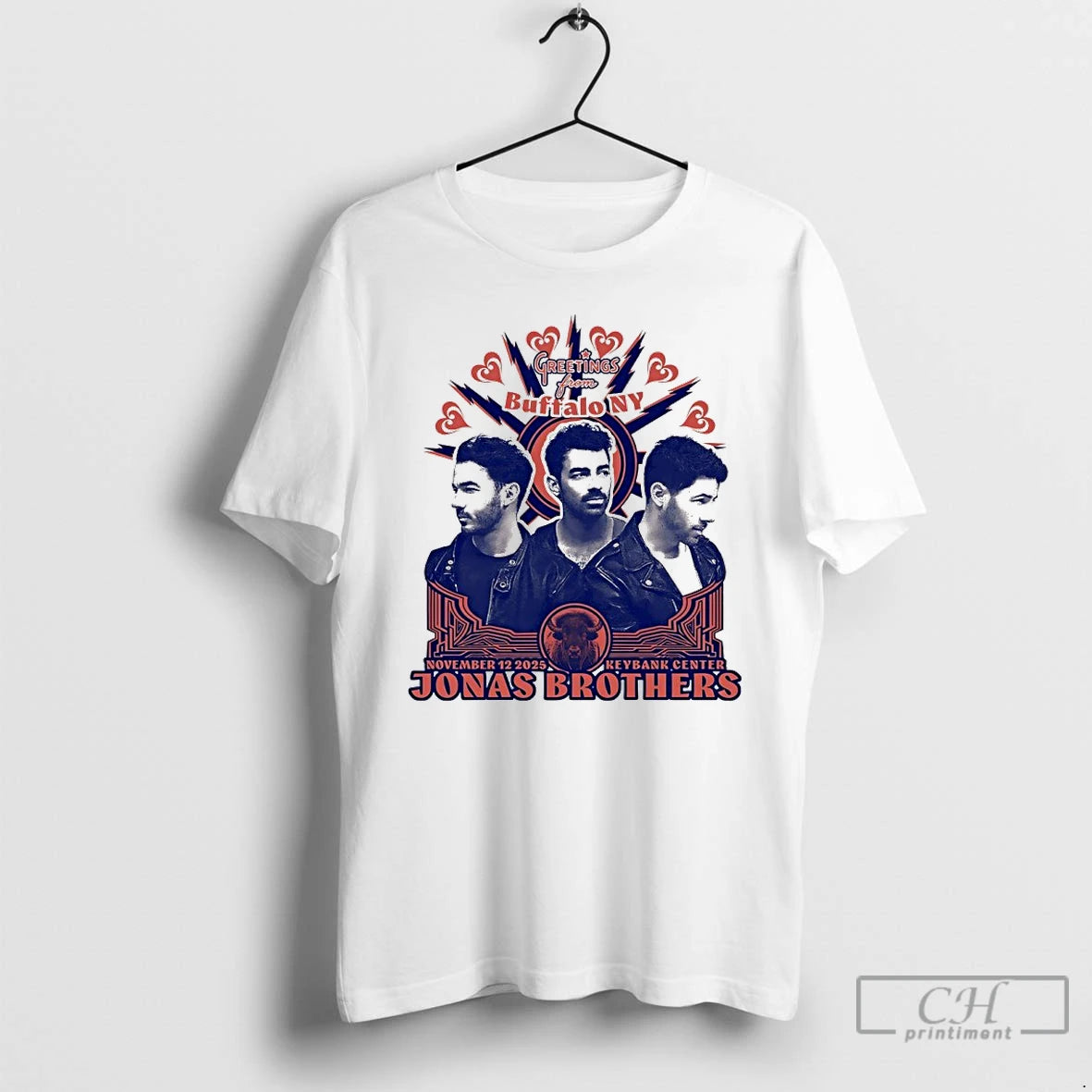 Classic Jonas Brothers Greetings From Buffalo Ny Keybank Center 2025 T-Shirts, Hoodie, Sweatshirt | CiraTrend.com