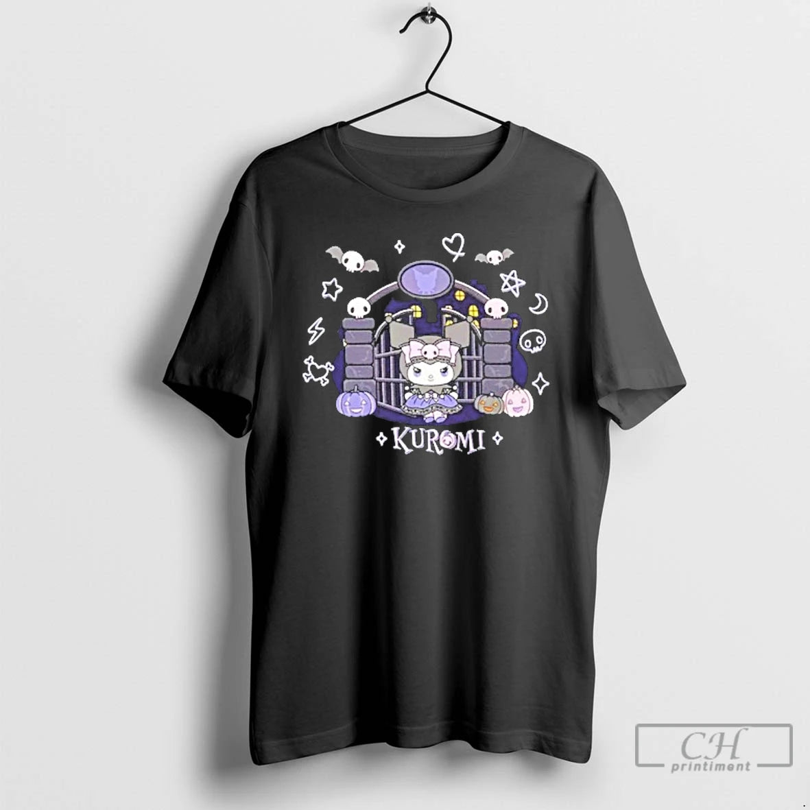 Classic Kuromis Mischief Mansion Puff Print T Shirts Hoodie Longsleeve