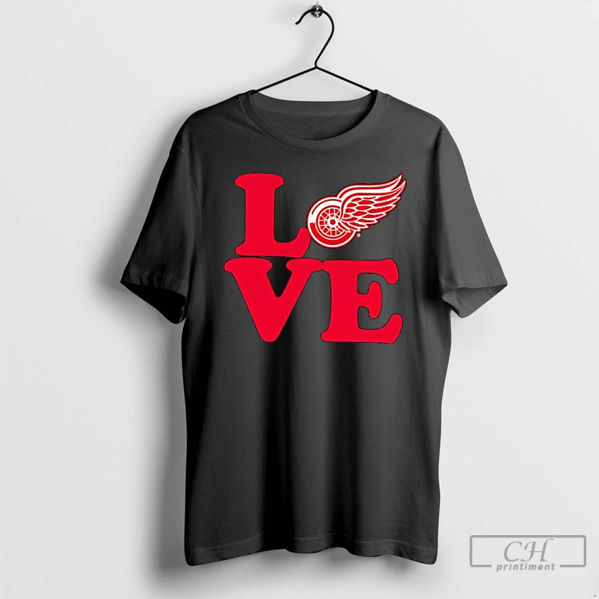 Classic Love Red Wings Detroit Red Wings Stylish T-Shirts, Hoodie, Sweatshirt | CiraTrend.com