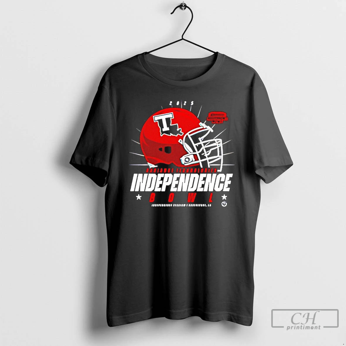 Classic Louisiana Tech Bulldogs 2025 Radiance Technologies Independence Bowl Helmet T-Shirts, Hoodie, Sweatshirt