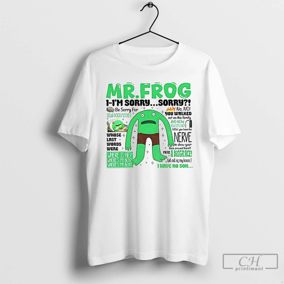 Classic Mr Frog Where Is My Boy Dad Quote Internet Tiktok Meme T Shirts Sweater Hoodie, Sweatshirt | CiraTrend.com