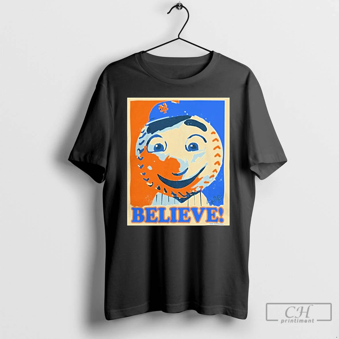 Classic Mr Met Believe Hope 2025 New York Mets Baseball Team T Shirts Hoodie Longsleeve