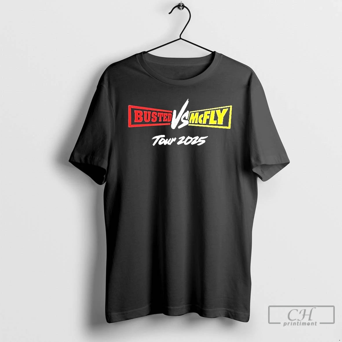 Classic Music Concert Busted Vs Mcfly Tour T Shirts Hoodie Longsleeve