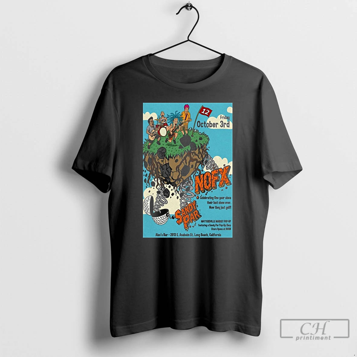 Classic Nofx Alexs Bar In Long Beach Ca October 3 2025 T Shirts Hoodie Longsleeve