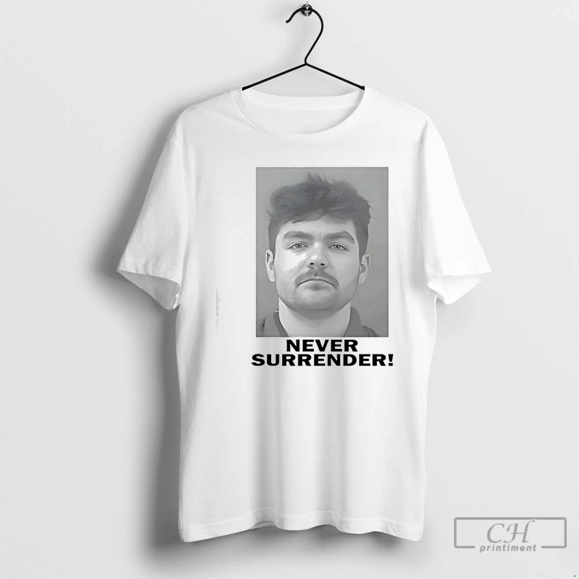 Classic Nick Fuentes Never Surrender Photo T-Shirts, Hoodie, Sweatshirt | CiraTrend.com