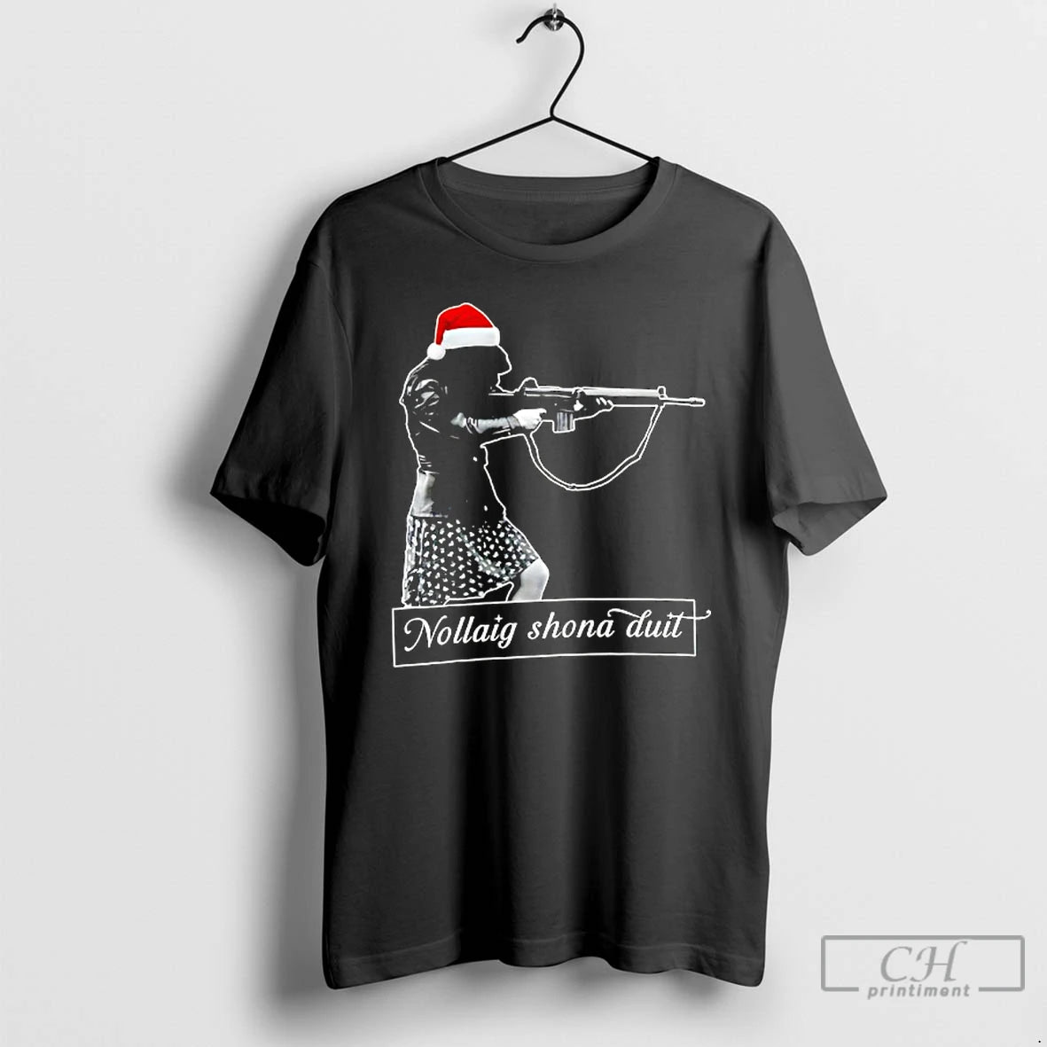 Classic Nollaig Shona Duit Santa Christmas T-Shirts, Hoodie, Sweatshirt | CiraTrend.com