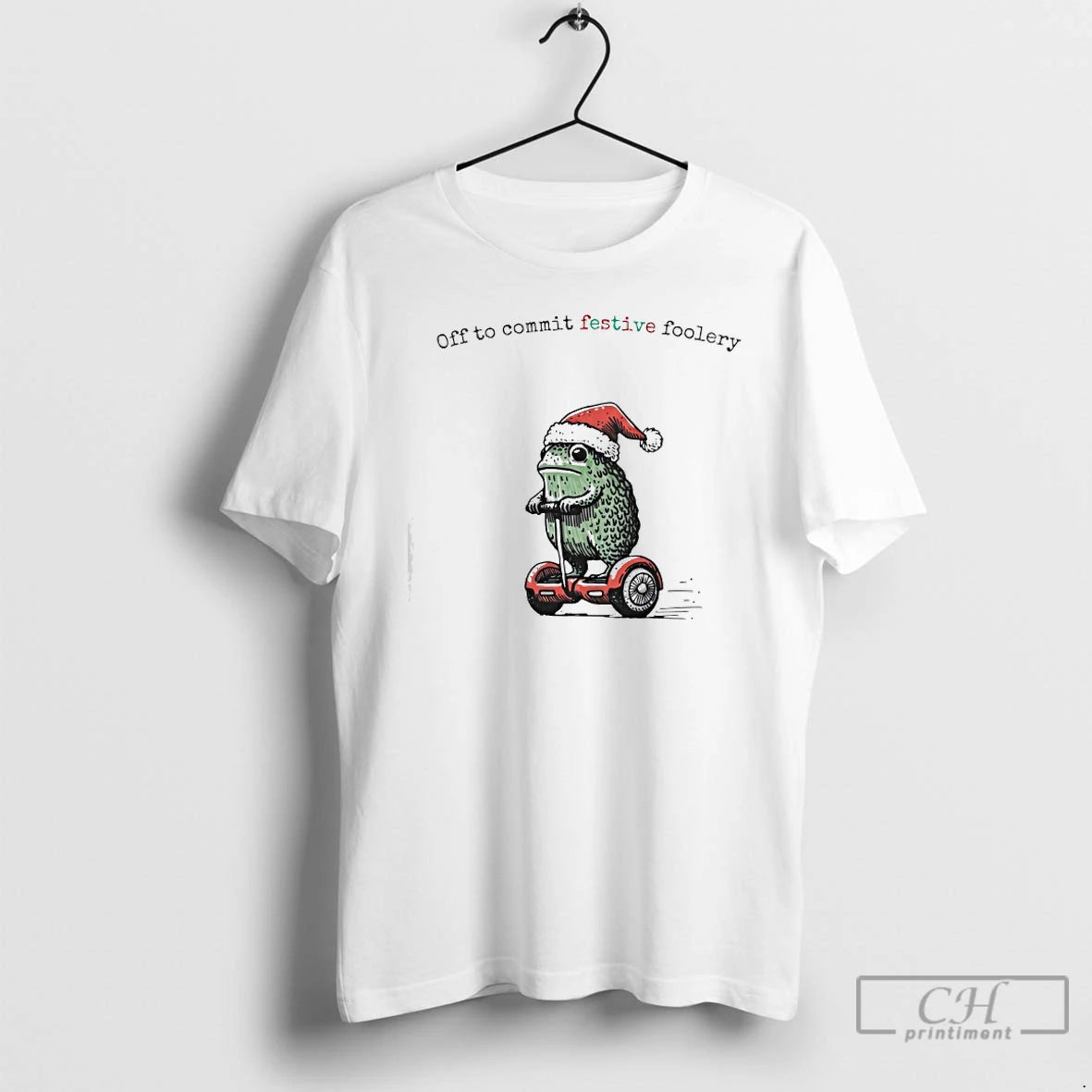 Classic Off To Commit Festive Foolery Christmas T-Shirts, Hoodie, Sweatshirt | CiraTrend.com