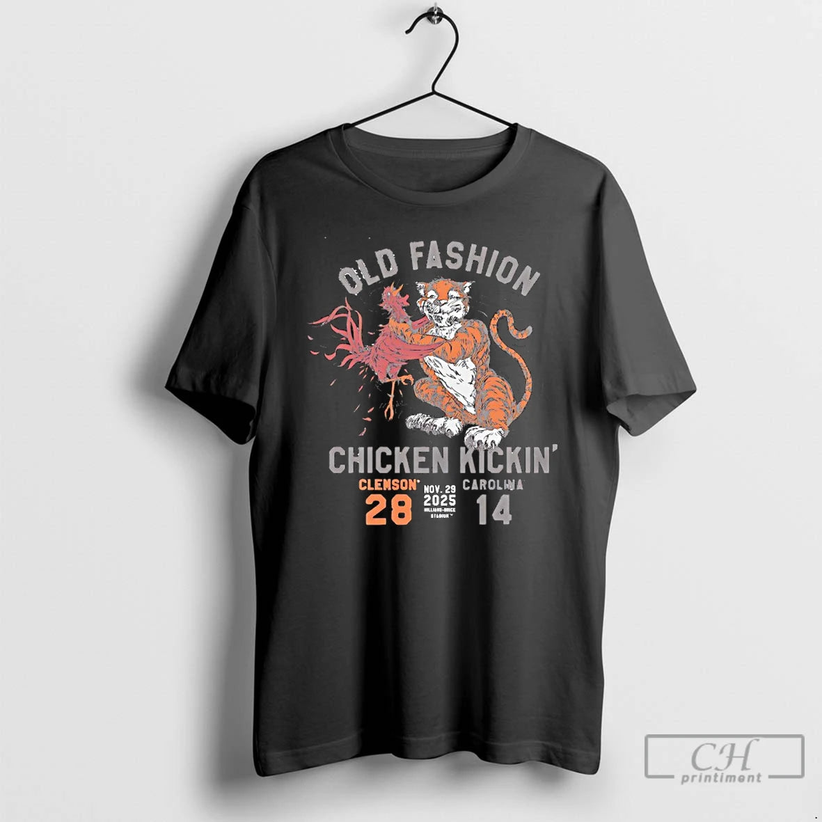 Classic Old Fashion Chicken Kickin Score 25 Carolina Mascots T-Shirts, Hoodie, Sweatshirt | CiraTrend.com