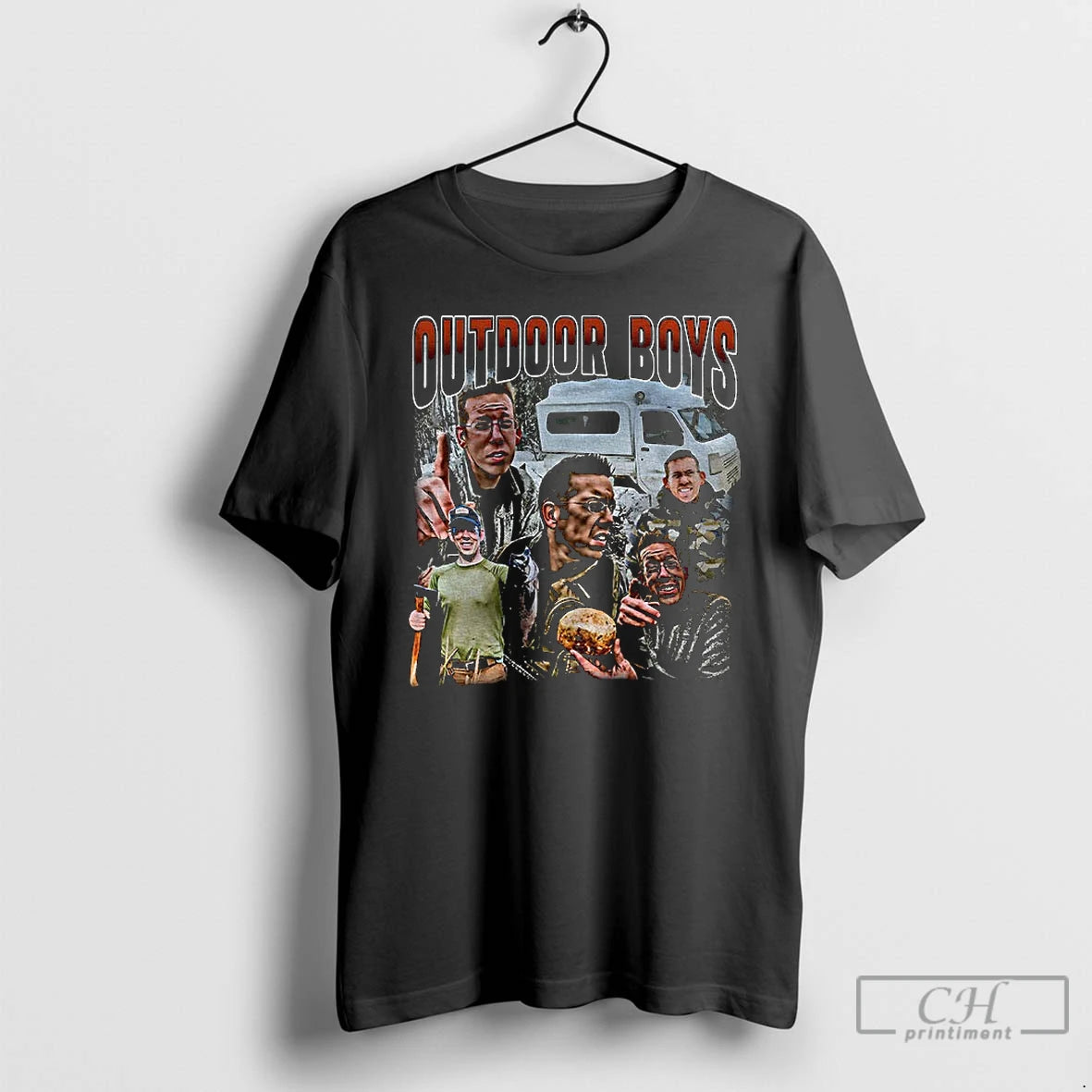 Classic Outdoor Boys Camping Nature Lover Graphic T-Shirts, Hoodie, Sweatshirt | CiraTrend.com